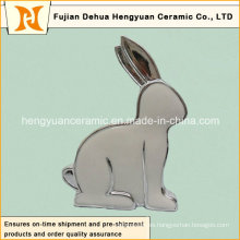 Pascua Tealight Round Stand Bunny forma titular de la vela